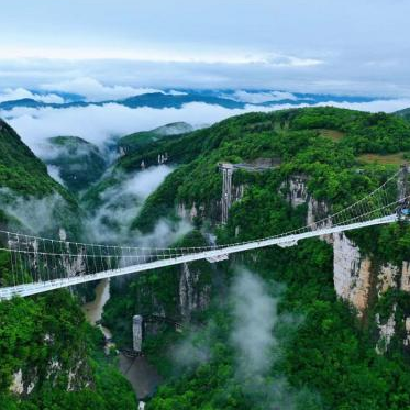 Signature-Route: 1-tägiges privates Abenteuer im Zhangjiajie Grand Canyon & Heifeng-Höhle