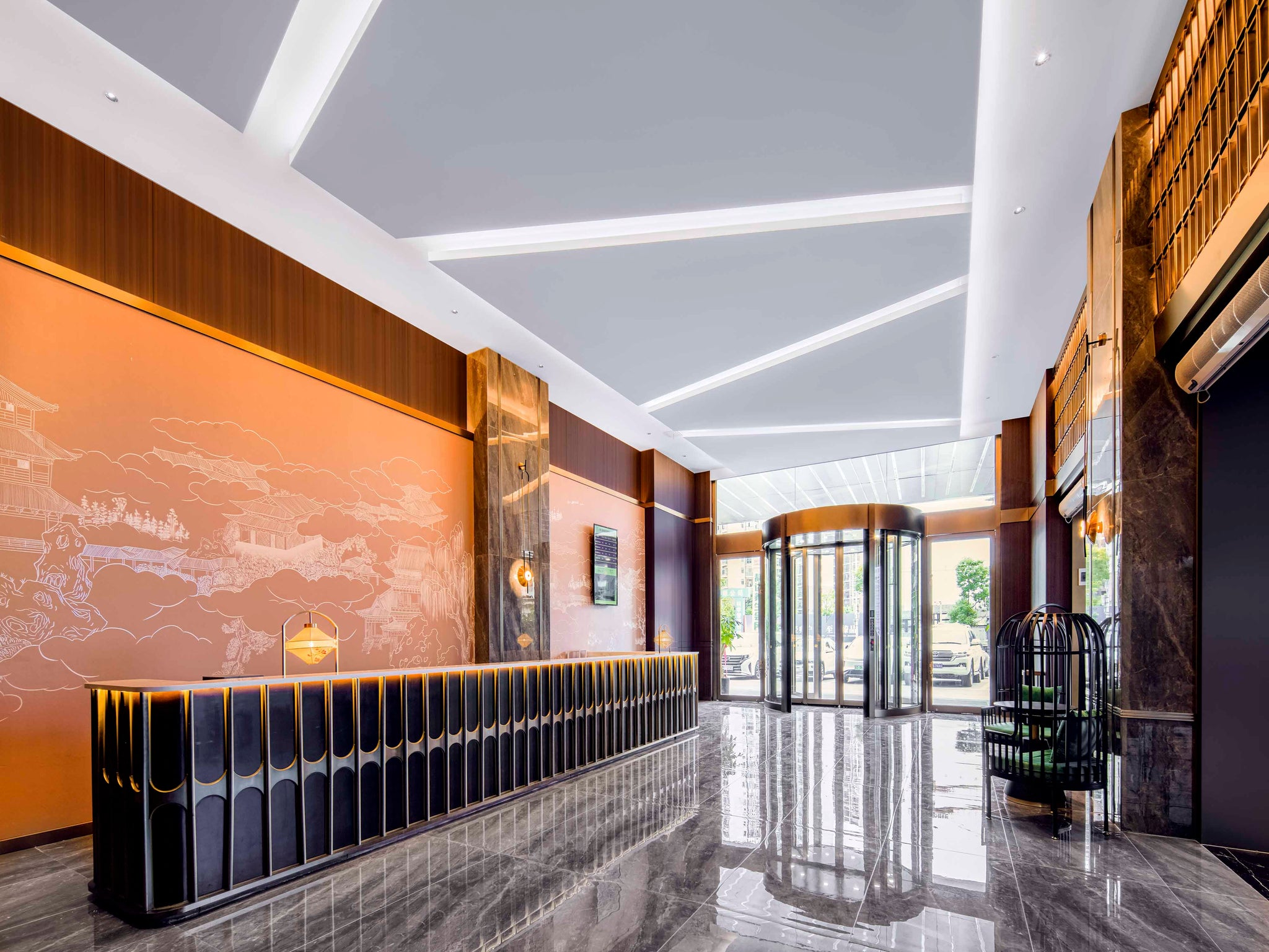 Jinjiang Metropolo Hotel an der Seilbahnstation des Tianmen-Bergs, Zhangjiajie
