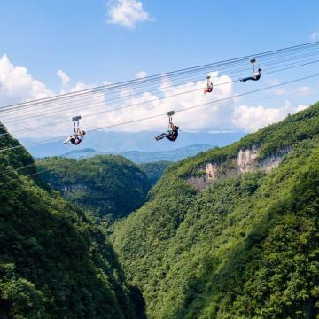 Signature-Route: 1-tägiges privates Abenteuer im Zhangjiajie Grand Canyon & Heifeng-Höhle