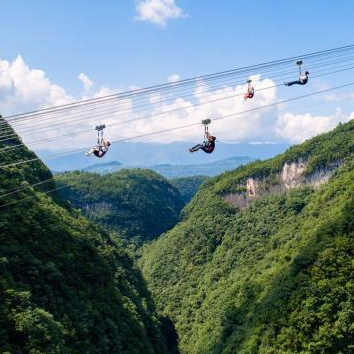 Zhangjiajie Essential Tour: Forest Park + Charming Xiangxi + Tianmen Mountain + Grand Canyon + Heifeng Cave Adventure (4 Days, 3 Nights)