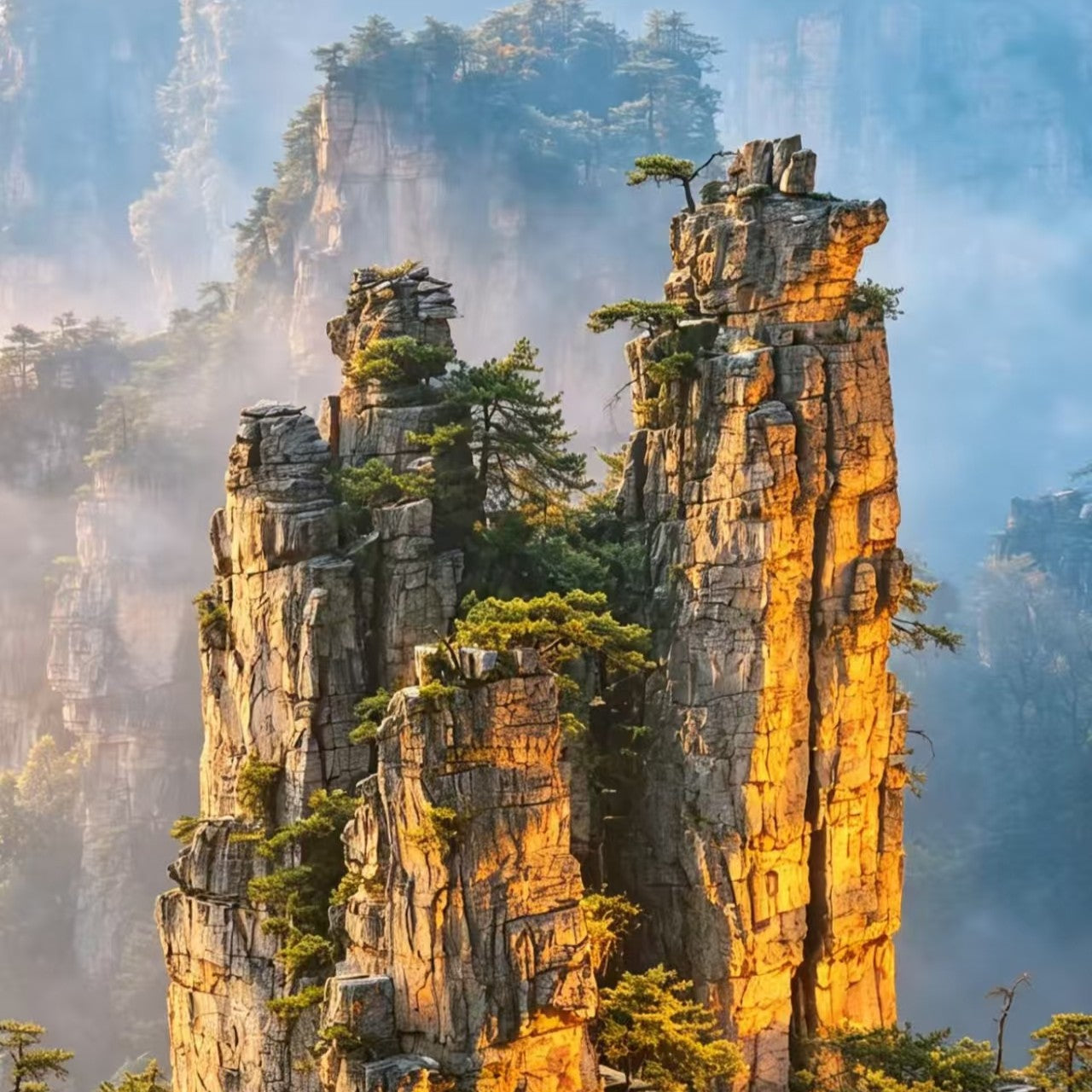 China’s Hidden Gem Route｜21 Days 20 Nights: Breathtaking Peak Forests, Mountain-City Night Views & Timeless Historic Sites All in One Trip